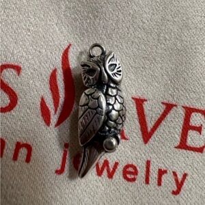 Silver Owl Pendant